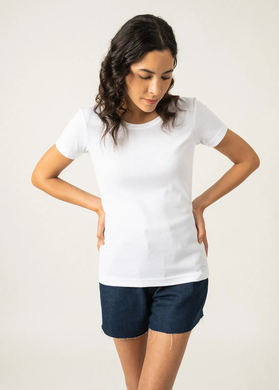 Saint James Tops & Polos*Ajaccio round neck t-shirt Blanc