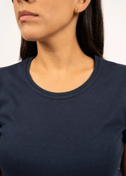 Saint James Tops & Polos*Ajaccio round neck t-shirt Marine