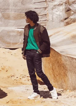Saint James Trousers & Shorts*Alphonse Mérinos straight jeans Marine