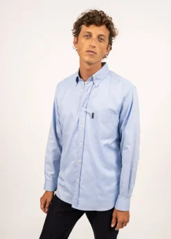 Saint James Shirts*Amboise long sleeve shirt Ciel