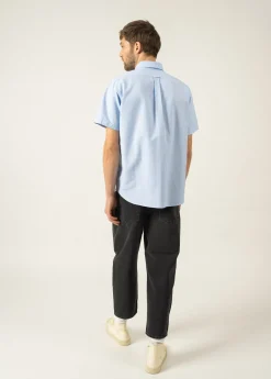 Saint James Shirts*Amboise short sleeve shirt Ciel