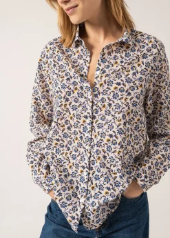 Saint James Shirts & Blouses*Ambre Printed Shirt Escapade