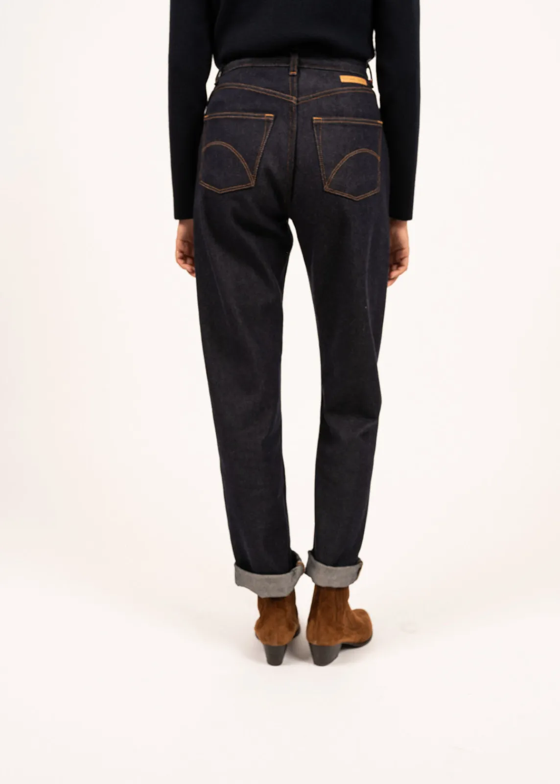 Saint James Trousers & Shorts*Apolline Mérinos straight jeans Marine