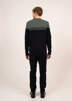 Saint James Sailor Jumpers|Sailor Jumpers*Aquitaine sailor jumper Marine/vegetal