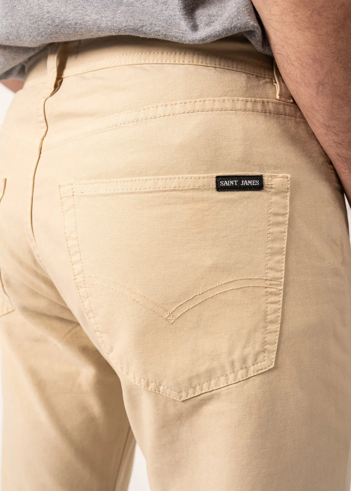 Saint James Trousers & Shorts*Augustin Straight-leg Trousers Plage