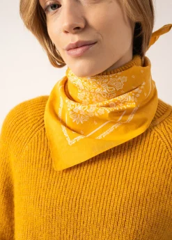 Saint James Scarves*Bandana scarf Ambre