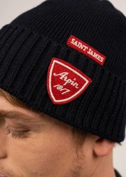Saint James Hats & Beanies*Becquet Arpin wool hat Navy