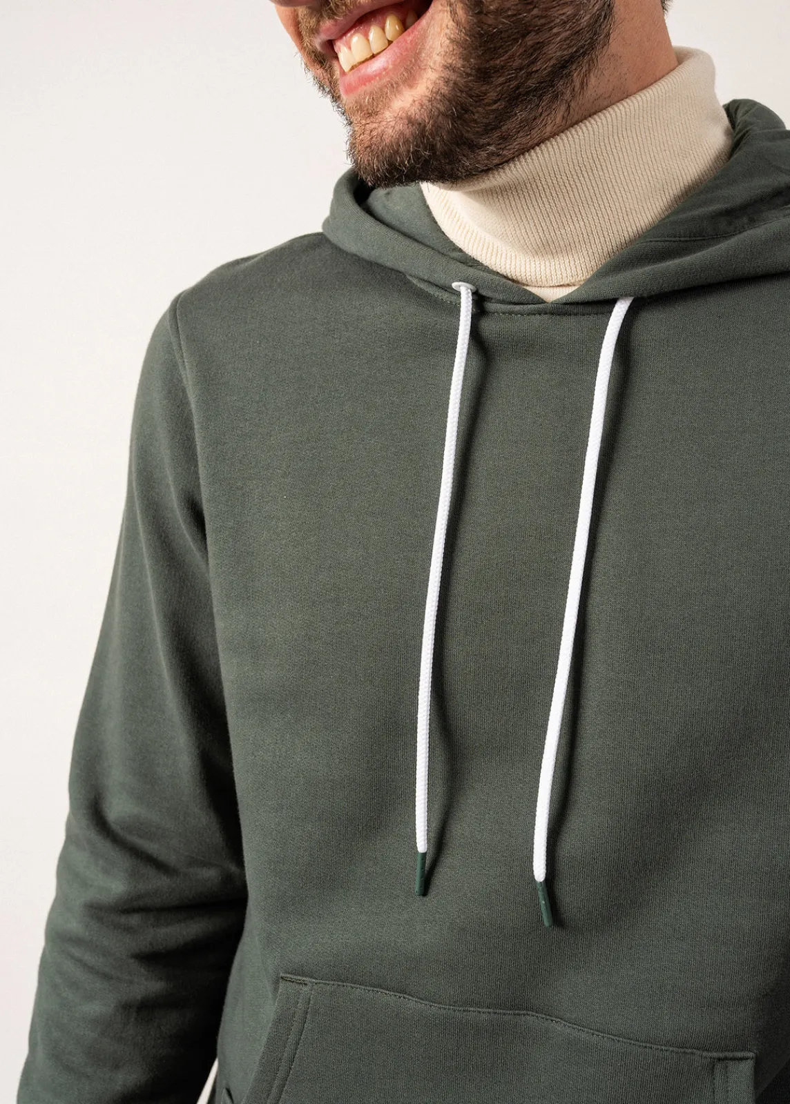 Saint James Jumpers & Cardigans*Benji hooded sweatshirt Vegetal