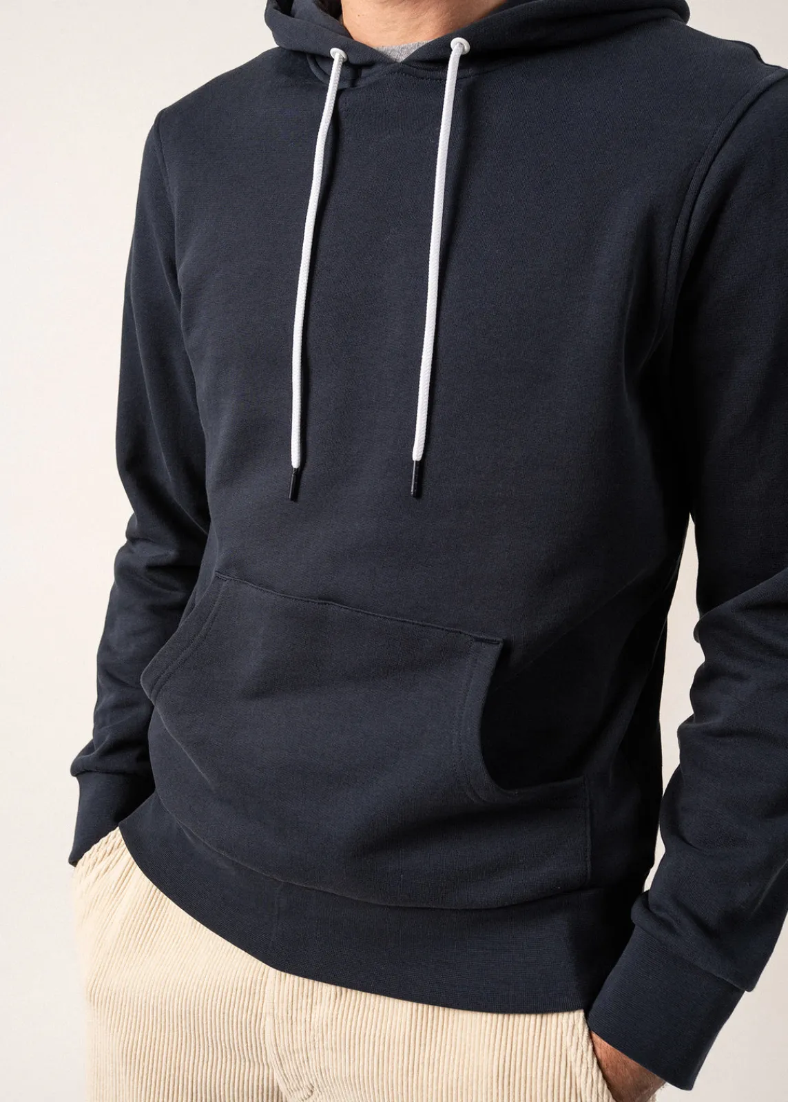 Saint James Jumpers & Cardigans*Benji hooded sweatshirt Amiral