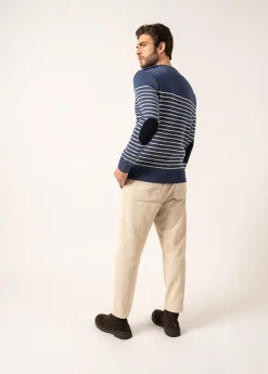 Saint James Sailor Jumpers|Sailor Jumpers*Binic striped sailor jumper Jean/ecru/marine