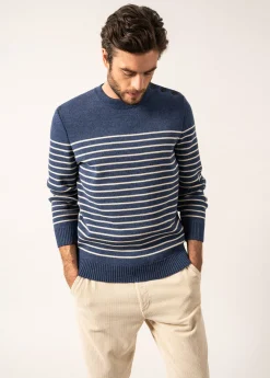 Saint James Sailor Jumpers|Sailor Jumpers*Binic striped sailor jumper Jean/ecru/marine