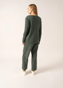 Saint James Jumpers, Cardigans, Jackets*Blainville V neck cardigan Vegetal