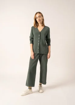 Saint James Jumpers, Cardigans, Jackets*Blainville V neck cardigan Vegetal