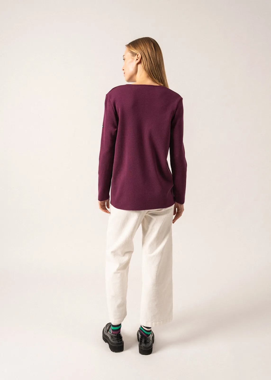 Saint James Jumpers, Cardigans, Jackets*Blainville V neck cardigan Prune