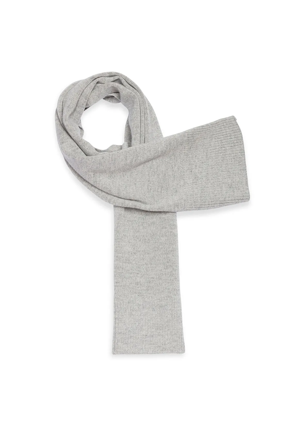 Saint James Scarves*Bréauté wool scarf Grisclair/ecru