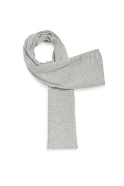 Saint James Accessories*Bréauté wool scarf Grisclair/ecru