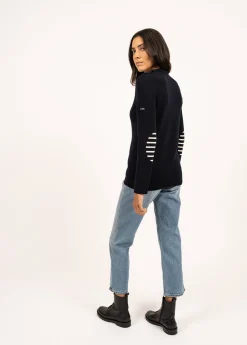 Saint James Sailor Jumpers|Sailor Jumpers*Bregançon plain sailor jumper Navy