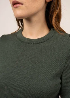 Saint James Sailor Jumpers|Sailor Jumpers*Bregançon plain sailor jumper Vegetal