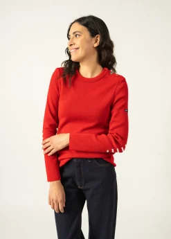 Saint James Sailor Jumpers|Sailor Jumpers*Bregançon plain sailor jumper Tulipe