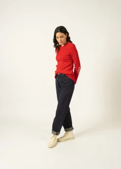 Saint James Sailor Jumpers|Sailor Jumpers*Bregançon plain sailor jumper Tulipe