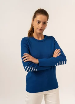 Saint James Sailor Jumpers|Sailor Jumpers*Bregançon plain sailor jumper Gitane