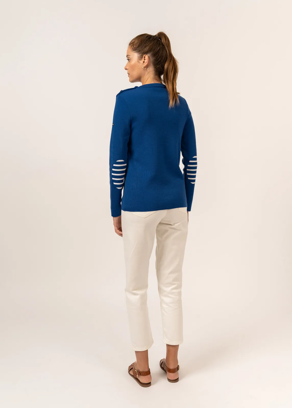 Saint James Sailor Jumpers|Sailor Jumpers*Bregançon plain sailor jumper Gitane
