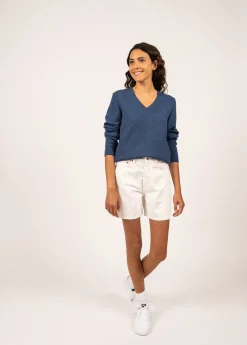 Saint James Jumpers, Cardigans, Jackets*Brehat V neck jumper Jean