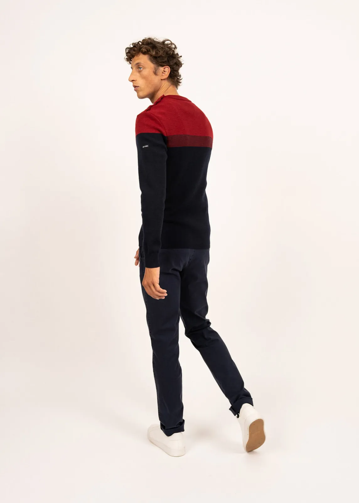 Saint James Sailor Jumpers|Sailor Jumpers*Bretagne sailor jumper Marine/persan