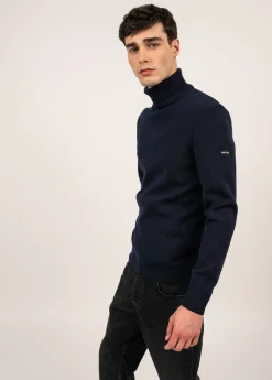 Saint James Jumpers & Cardigans*Bretagne turtleneck jumper Marine