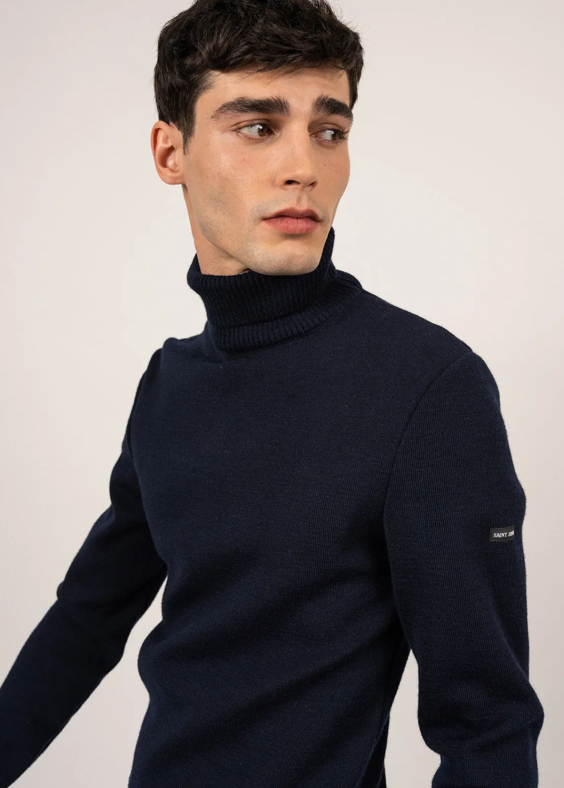 Saint James Jumpers & Cardigans*Bretagne turtleneck jumper Marine