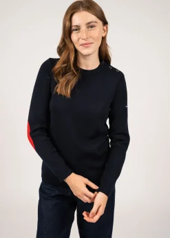 Saint James Sailor Jumpers|Sailor Jumpers*Brégançon Elysée jumper Navy