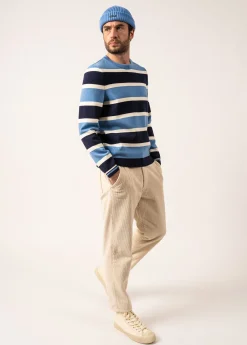 Saint James Sailor Jumpers|Sailor Jumpers*Cancale Campus Sailor Jumper Oxygene/insigne/ecume