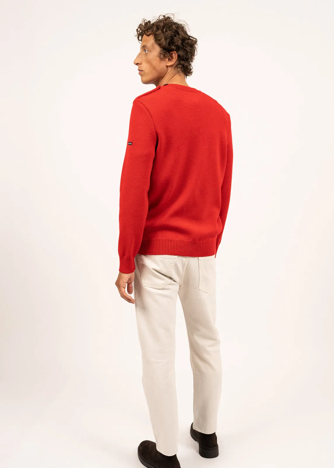 Saint James Sailor Jumpers|Sailor Jumpers*Cancale sailor jumper Rouge