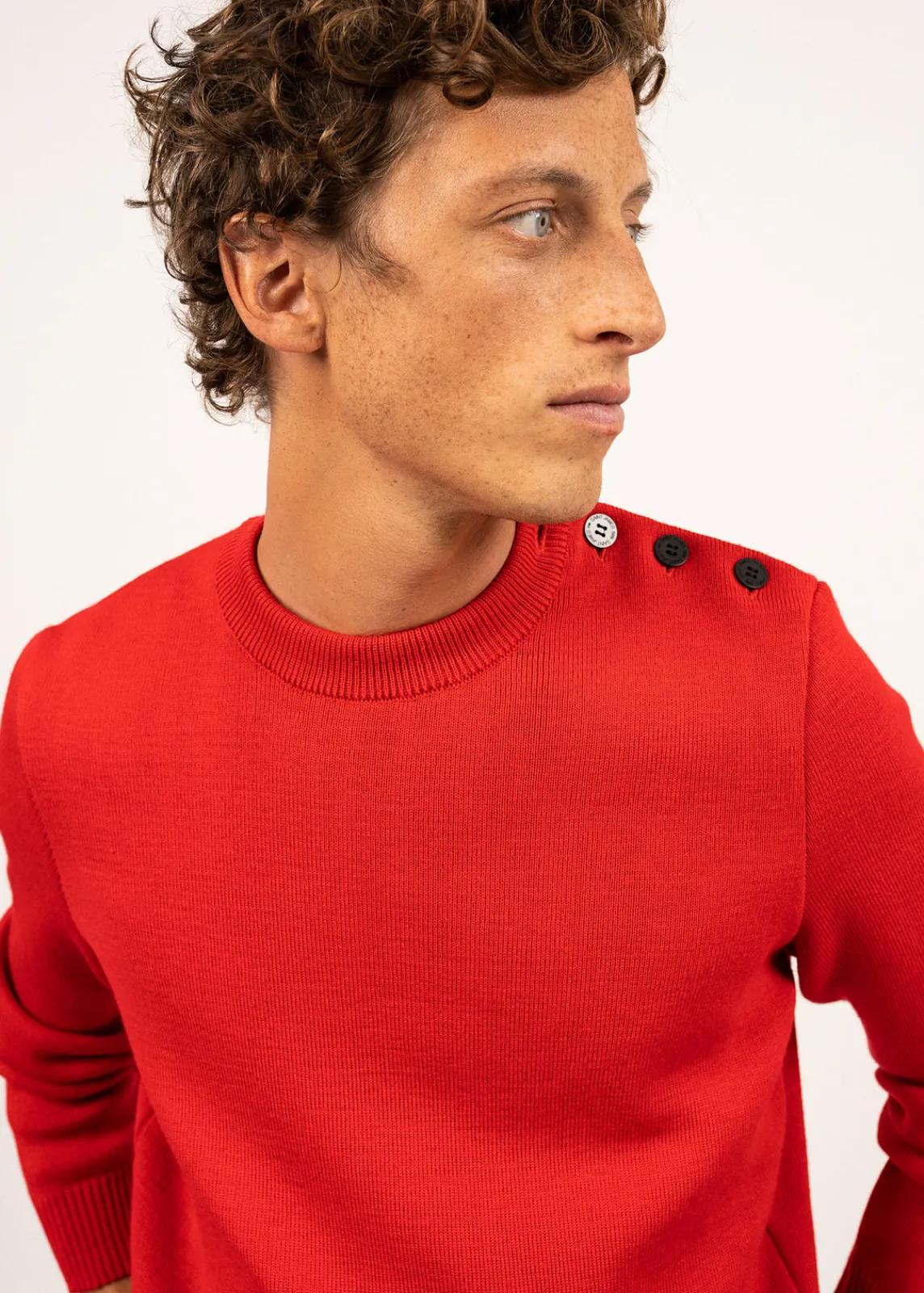 Saint James Sailor Jumpers|Sailor Jumpers*Cancale sailor jumper Rouge
