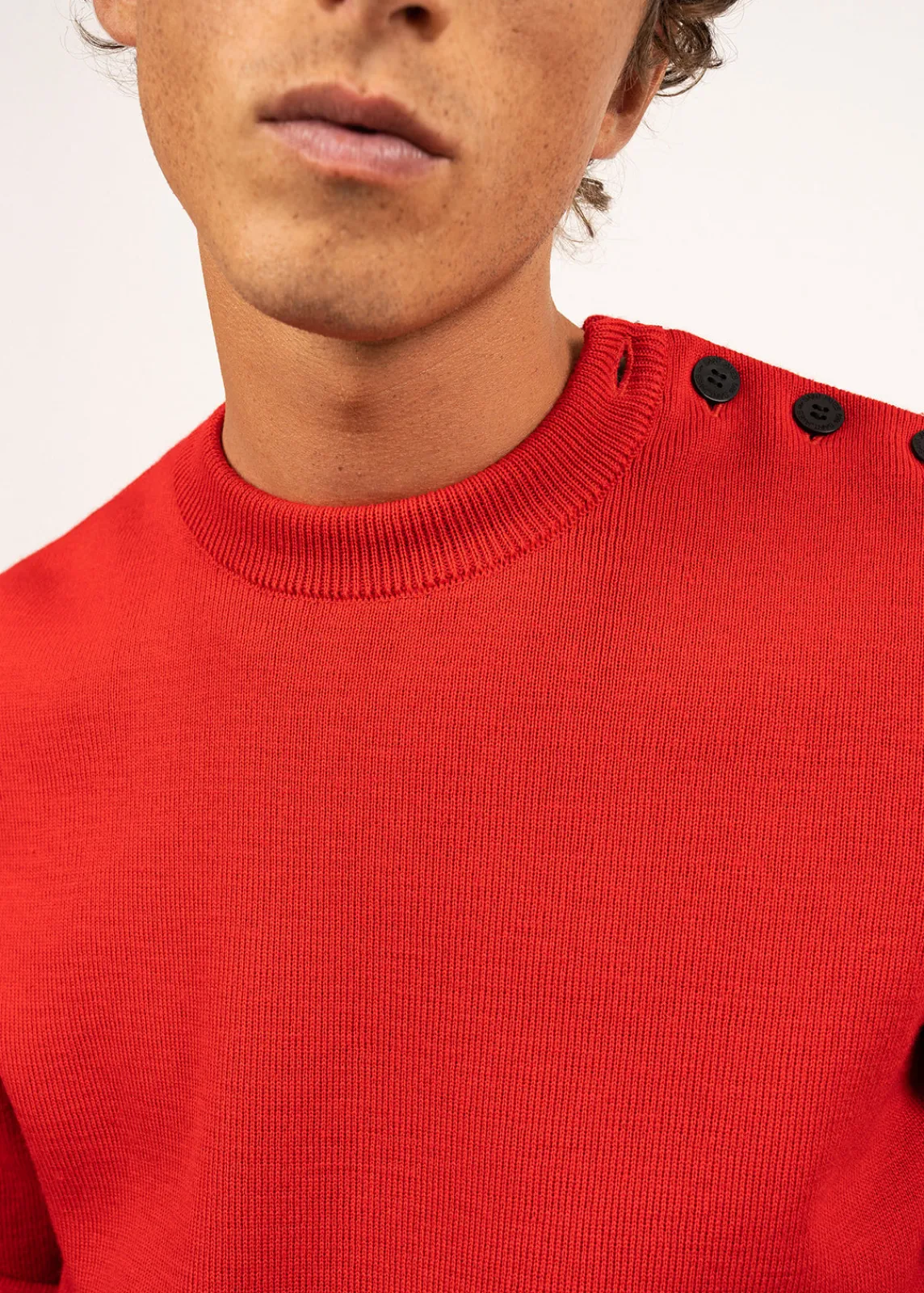 Saint James Sailor Jumpers|Sailor Jumpers*Cancale sailor jumper Rouge