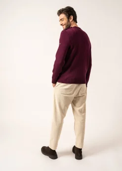 Saint James Sailor Jumpers|Sailor Jumpers*Cancale sailor jumper Prune
