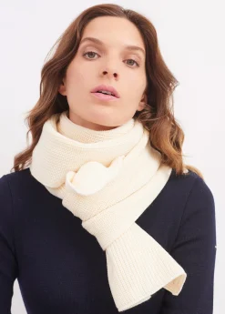 Saint James Scarves*Canoe scarf Ecume