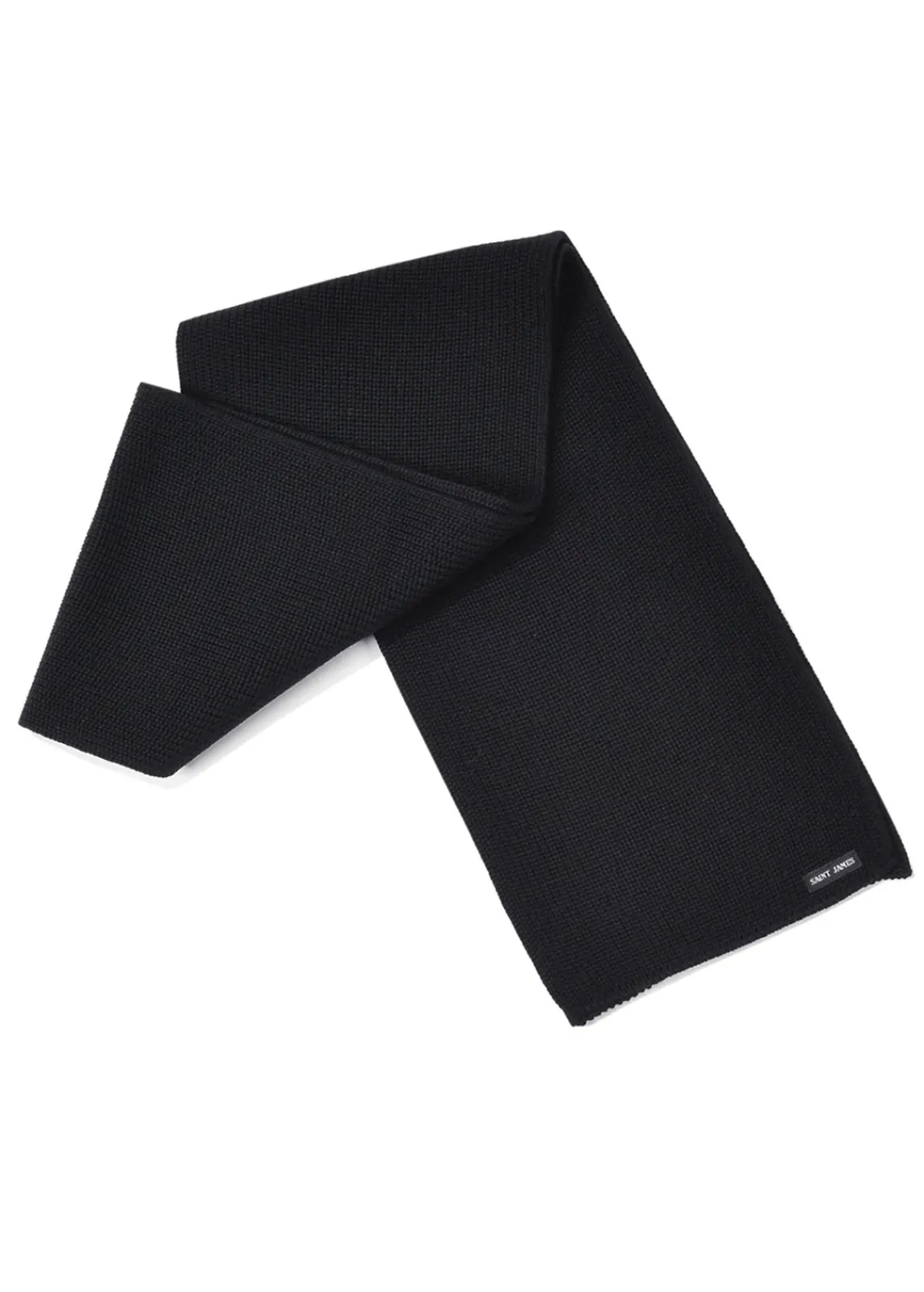 Saint James Accessories*Canoe scarf Noir