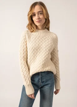 Saint James Jumpers, Cardigans, Jackets*Cardiff High Neck Jumper Ecume