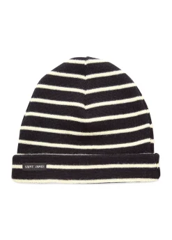 Saint James Accessories*Cartier striped sailor hat Navy/ecume