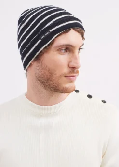 Saint James Hats & Beanies*Cartier striped sailor hat Navy/ecume