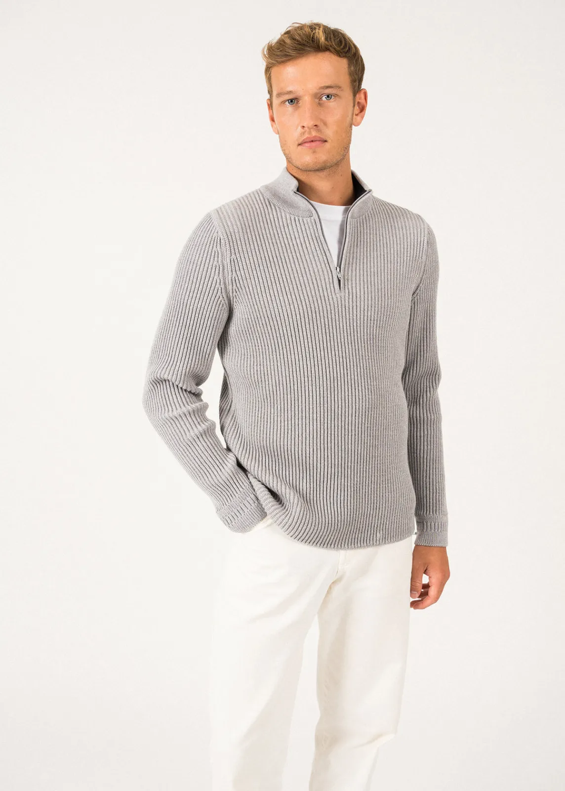 Saint James Jumpers & Cardigans*Chamrousse Truck-collar Jumper Perlechine/navy