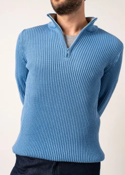 Saint James Jumpers & Cardigans*Chamrousse Truck-collar Jumper Oxygene/beige