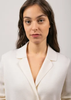 Saint James Shell Jackets & Raincoats*Charente wool blazer Blanc