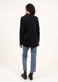 Saint James Shell Jackets & Raincoats*Charente wool blazer Navy