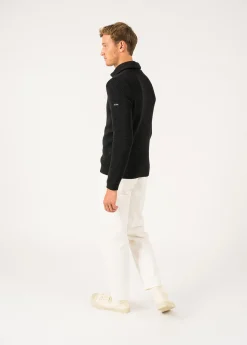 Saint James Jumpers & Cardigans*Cotentin trucker-style neck jumper Anthracite