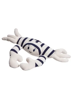 Saint James Soft Toys*Crab soft toy Ecru/marine