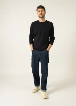 Saint James Jumpers & Cardigans*Cruiser round neck jumper Navy