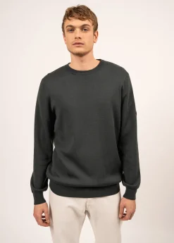 Saint James Jumpers & Cardigans*Cruiser round neck jumper Vegetal