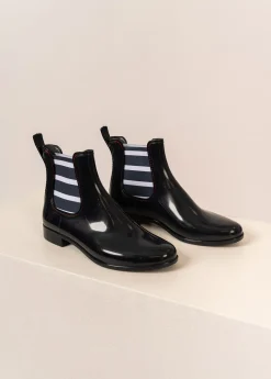 Saint James Shoes & Socks*Cyana rubber ankle boots Marine